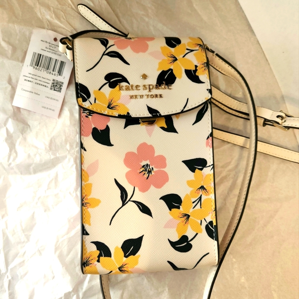 Kate spate Staci north  flap phone crossbody